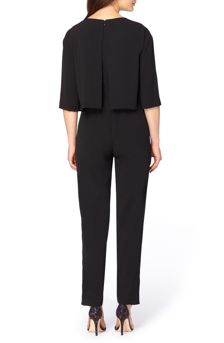 Tahari Popover Jumpsuit, Alternate, color, 