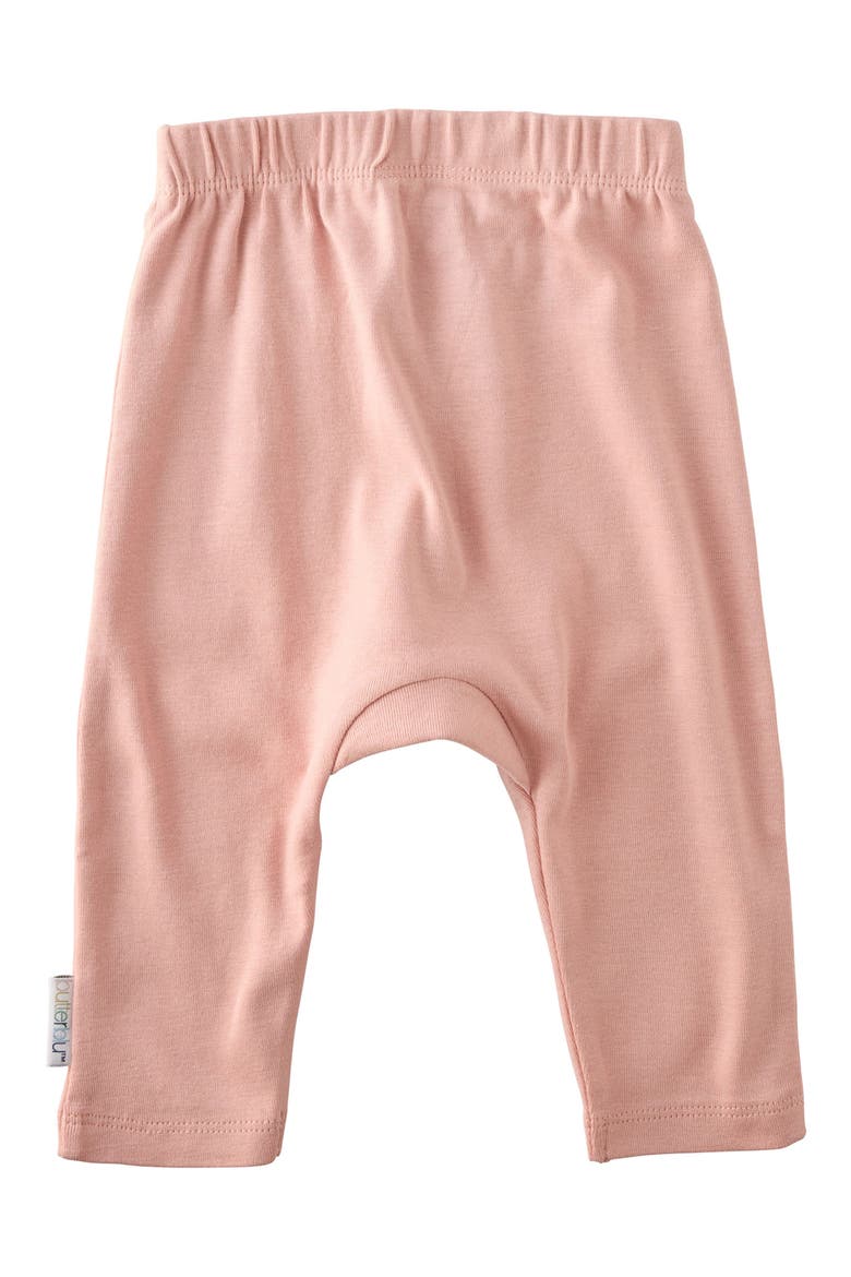 Harlowe Organic Cotton Assorted 3-Pack Harem Pants, Alternate, color, SORBET