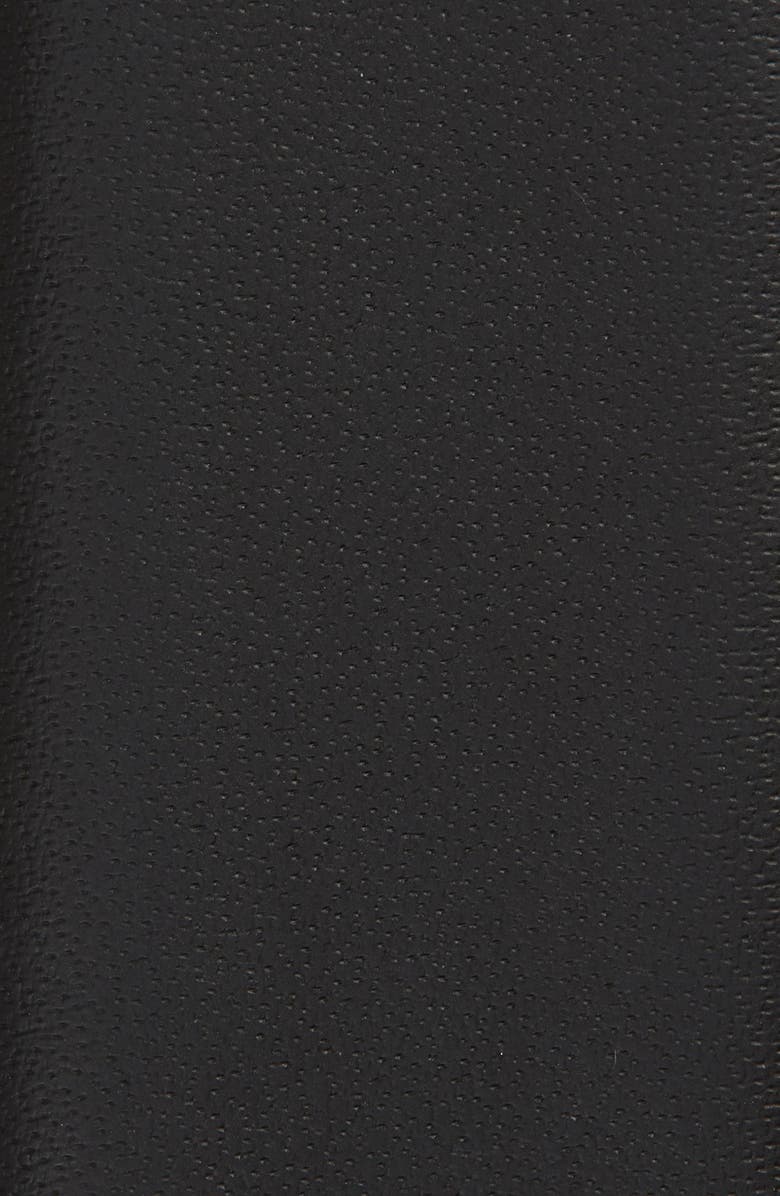 Dolce&Gabbana DG Baroque Buckle Leather Belt, Alternate, color, Nero