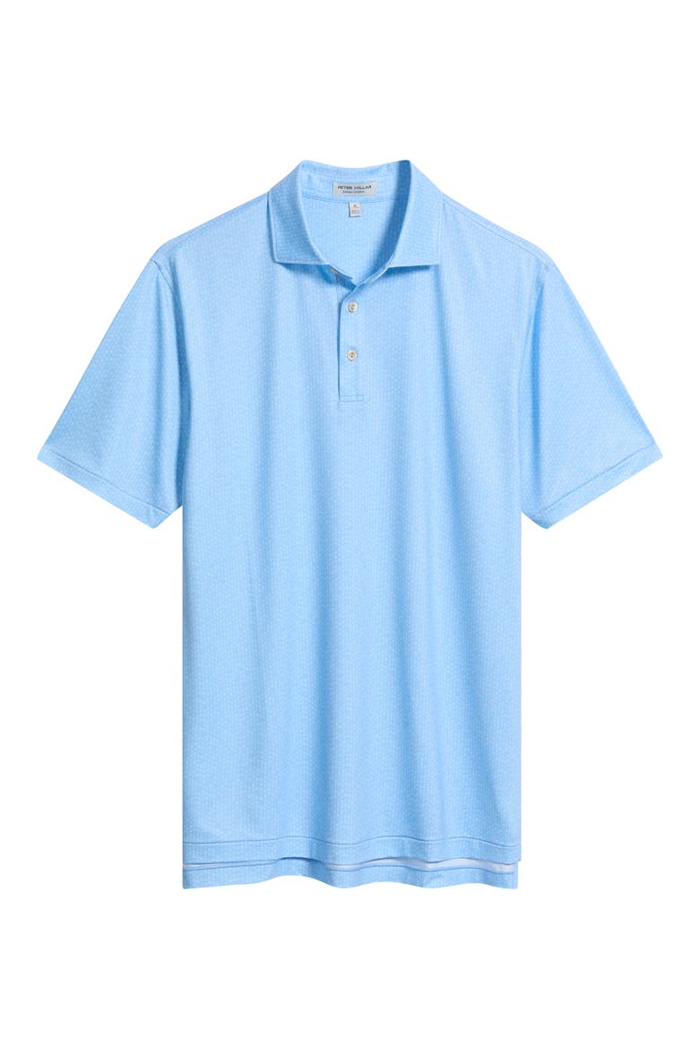 25th Anniversary Summer Comfort Performance Jersey Polo, Alternate, color, COTTAGE BLUE