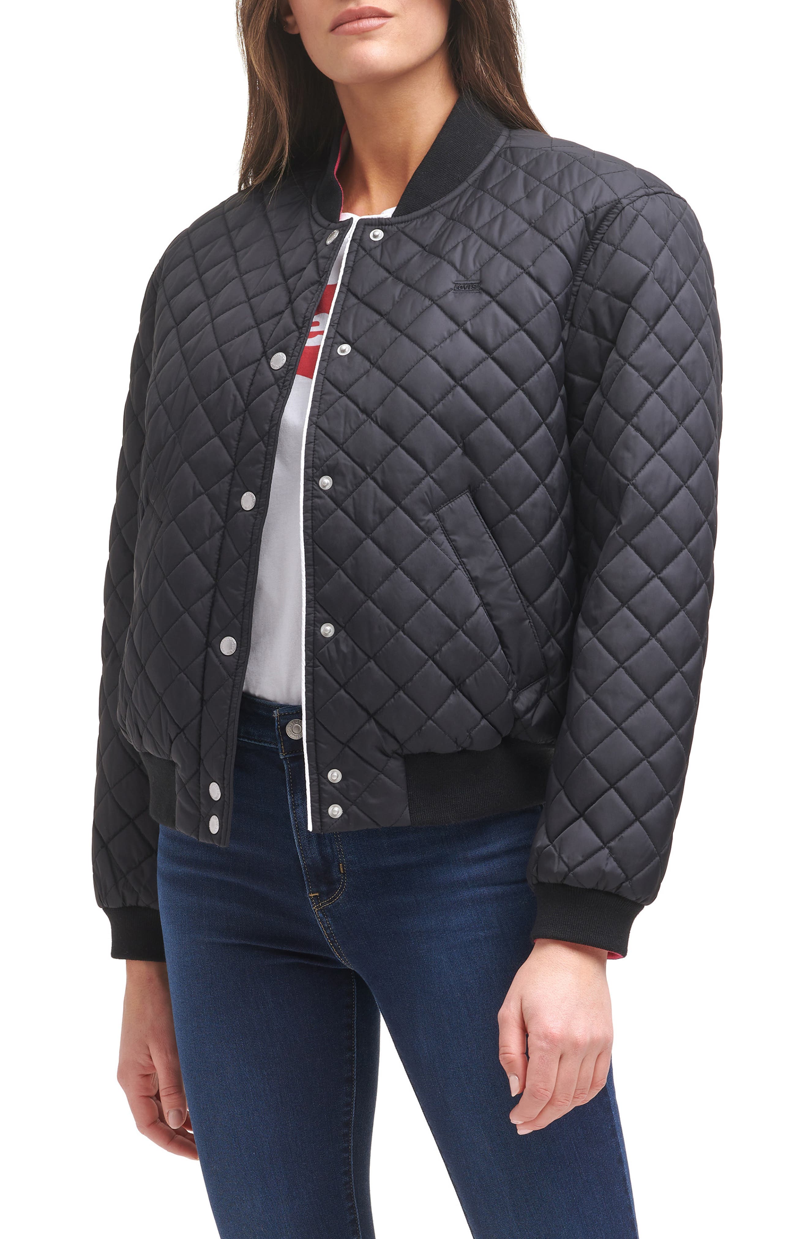 Levi's ® Women's Fleece Lined Diamond Quilted Jacket