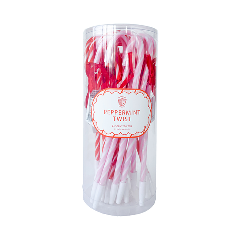 Baking Spirits Bright Candy Cane Christmas Pens - Case Pack of 24