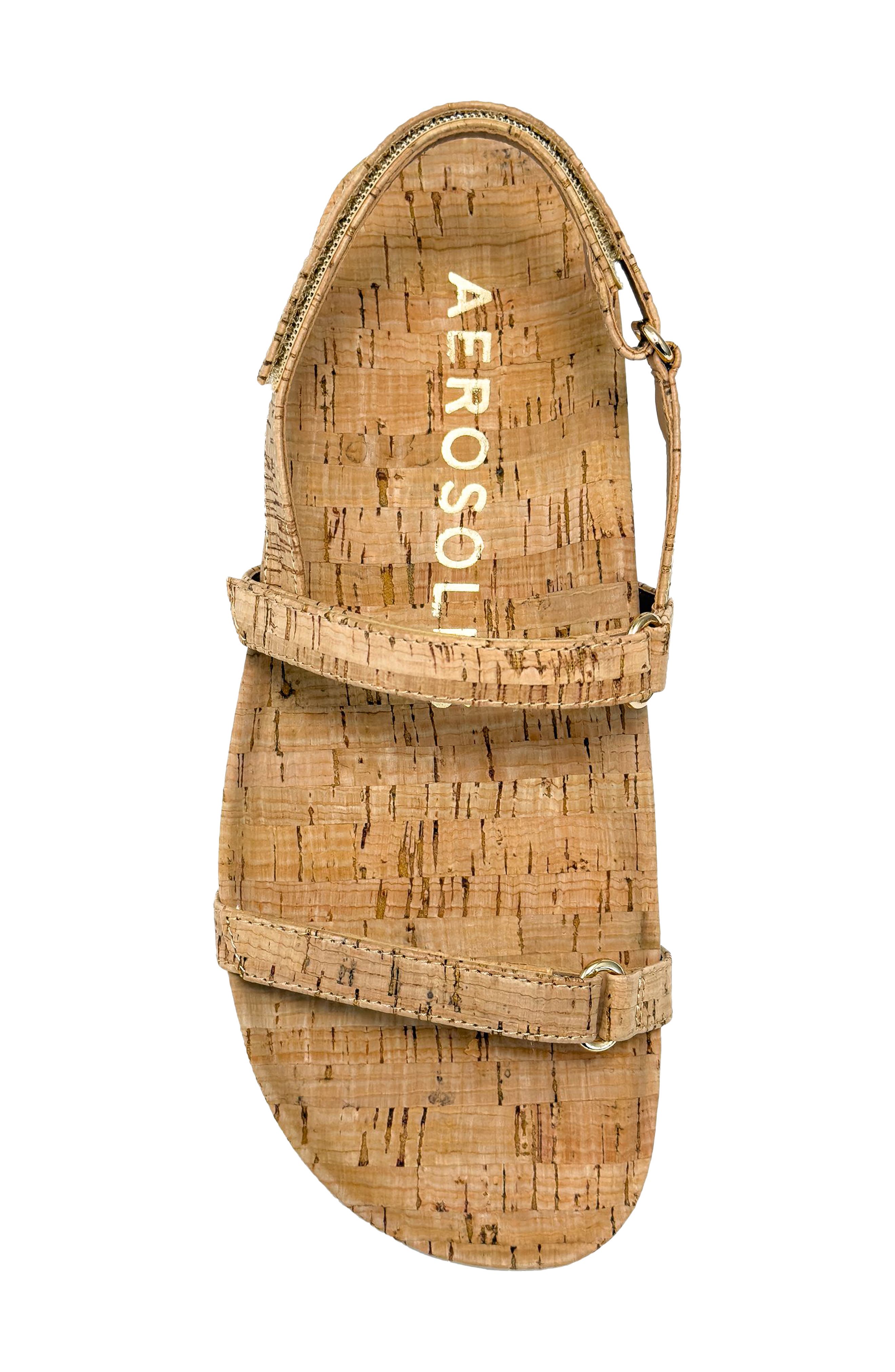 Liana Slingback Sandal, Alternate, color, NATURAL CORK