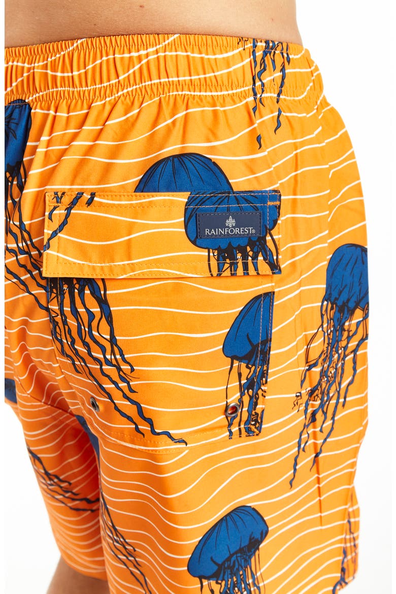 So Jelly Swim Shorts, Alternate, color, TANGERINE