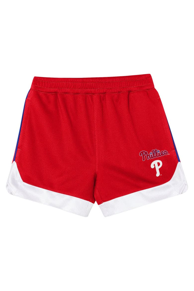Toddler Outerstuff  Red Philadelphia Phillies Pinch Hitter T-Shirt & Shorts Set, Alternate, color, Red