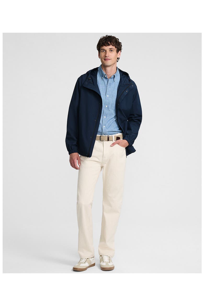 Squall Waterproof Packable Rain Jacket, Alternate, color, Radiant Navy