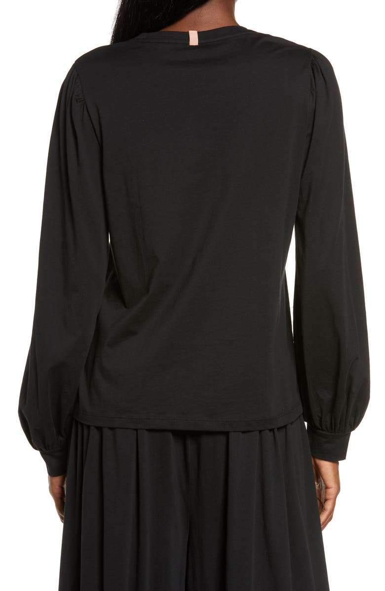 Lunya Long Sleeve Organic Pima Cotton T-Shirt, Alternate, color, 