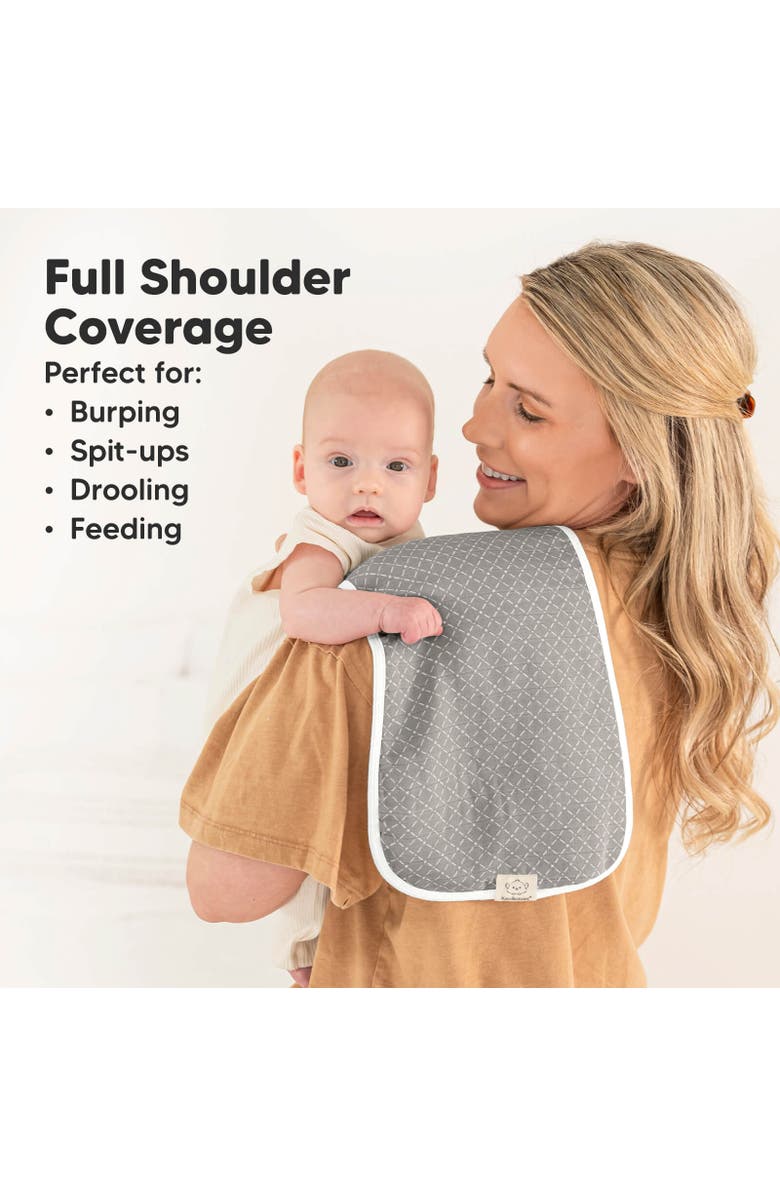 KeaBabies Softe Muslin Baby Burp Cloth, Alternate, color,