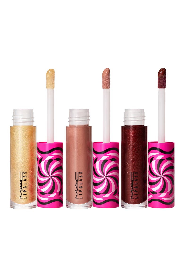 MAC Tiny Tricks Mini Lipglass Lip Gloss Set USD $49.50 Value, Alternate, color, WARM