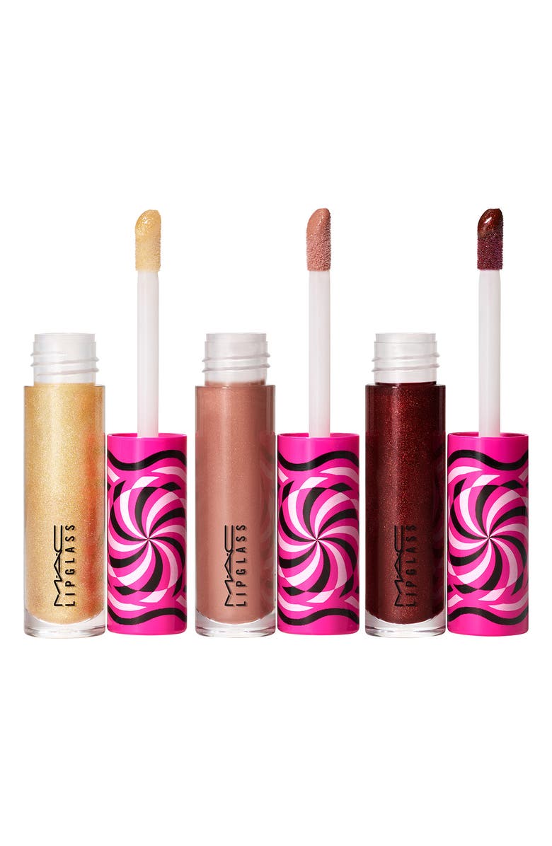 MAC Cosmetics MAC Tiny Tricks Mini Lipglass Lip Gloss Set USD $49.50 Value, Alternate, color, 