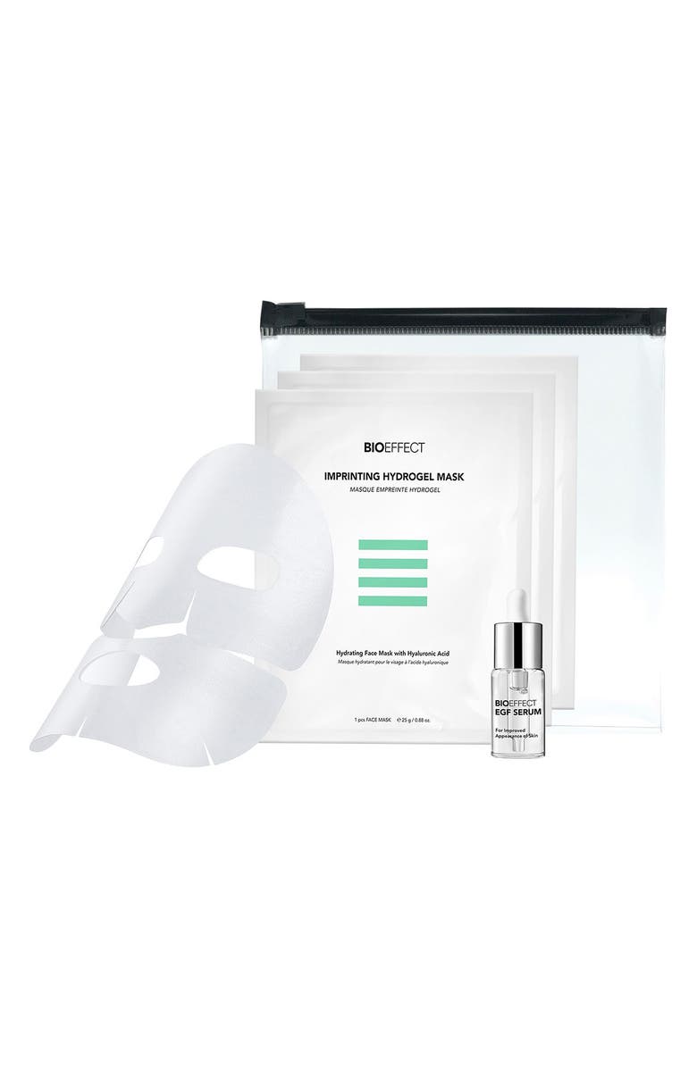 BIOEFFECT Imprinting Hydrogel Mask & EGF Face Serum Set, Main, color, 