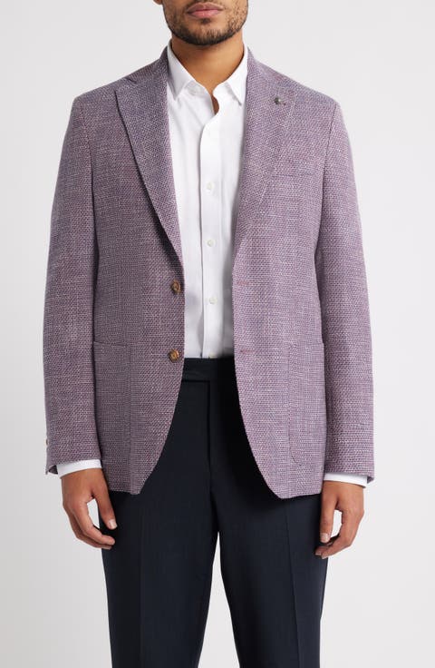 Hamptom Basketweave Comfortwear Sport Coat