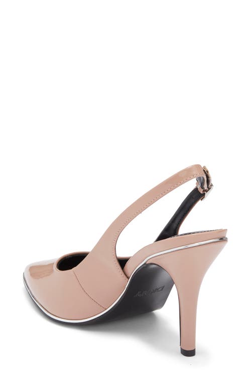 Dkny Preston Slingback Pump In Brown