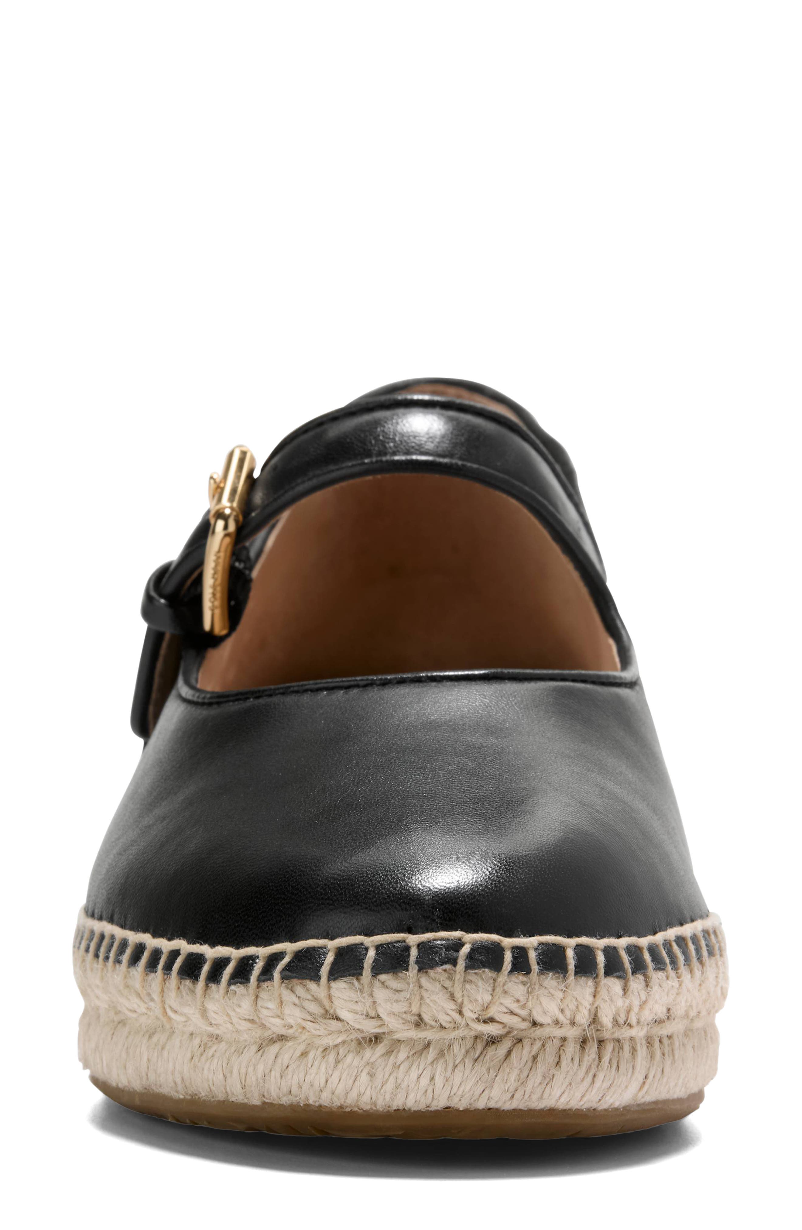 Cole Haan CloudFeel Asbury Mary Jane Flat, Alternate, color, Black Leather