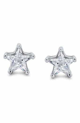 Cubic Zirconia Celestial Stud Earrings