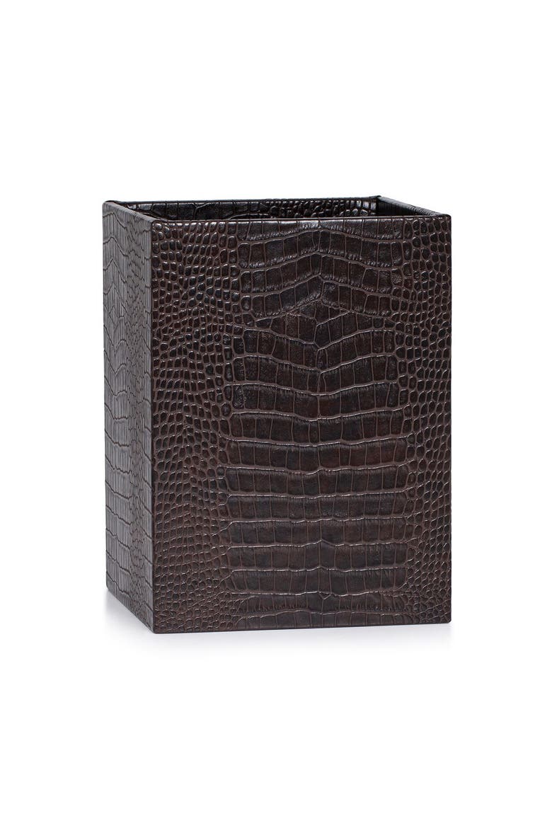 Gator Brown Waste Basket, Main, color, BROWN