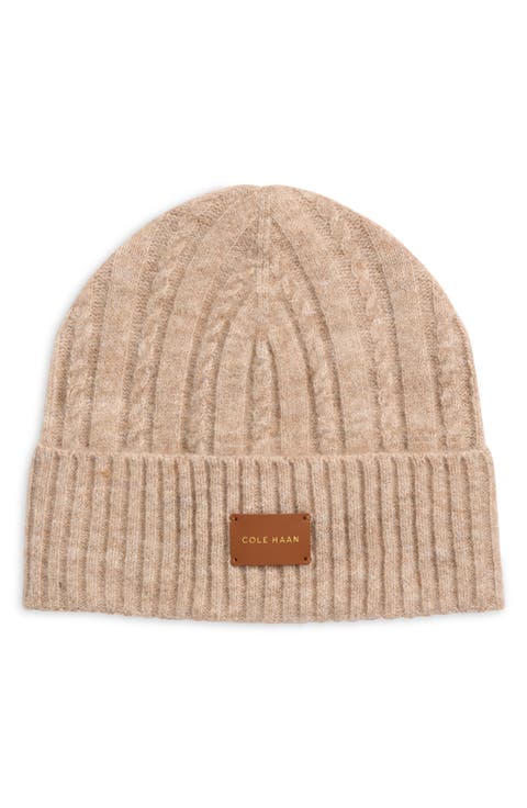 Cable Knit Cuffed Beanie