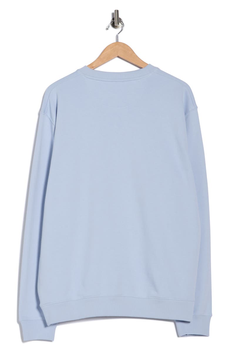 Scotch & Soda Regular Fit Cotton Sweatshirt, Alternate, color, Medium Blue