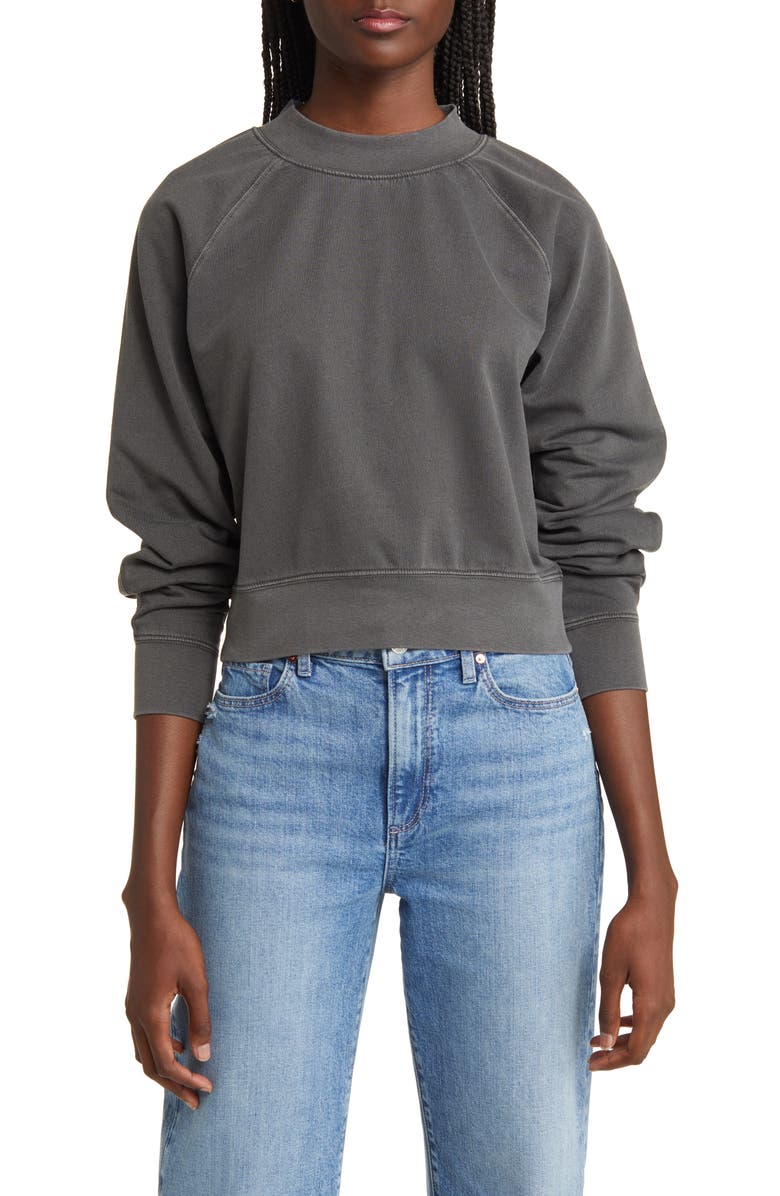 Treasure & Bond Crop Sweatshirt, Main, color,