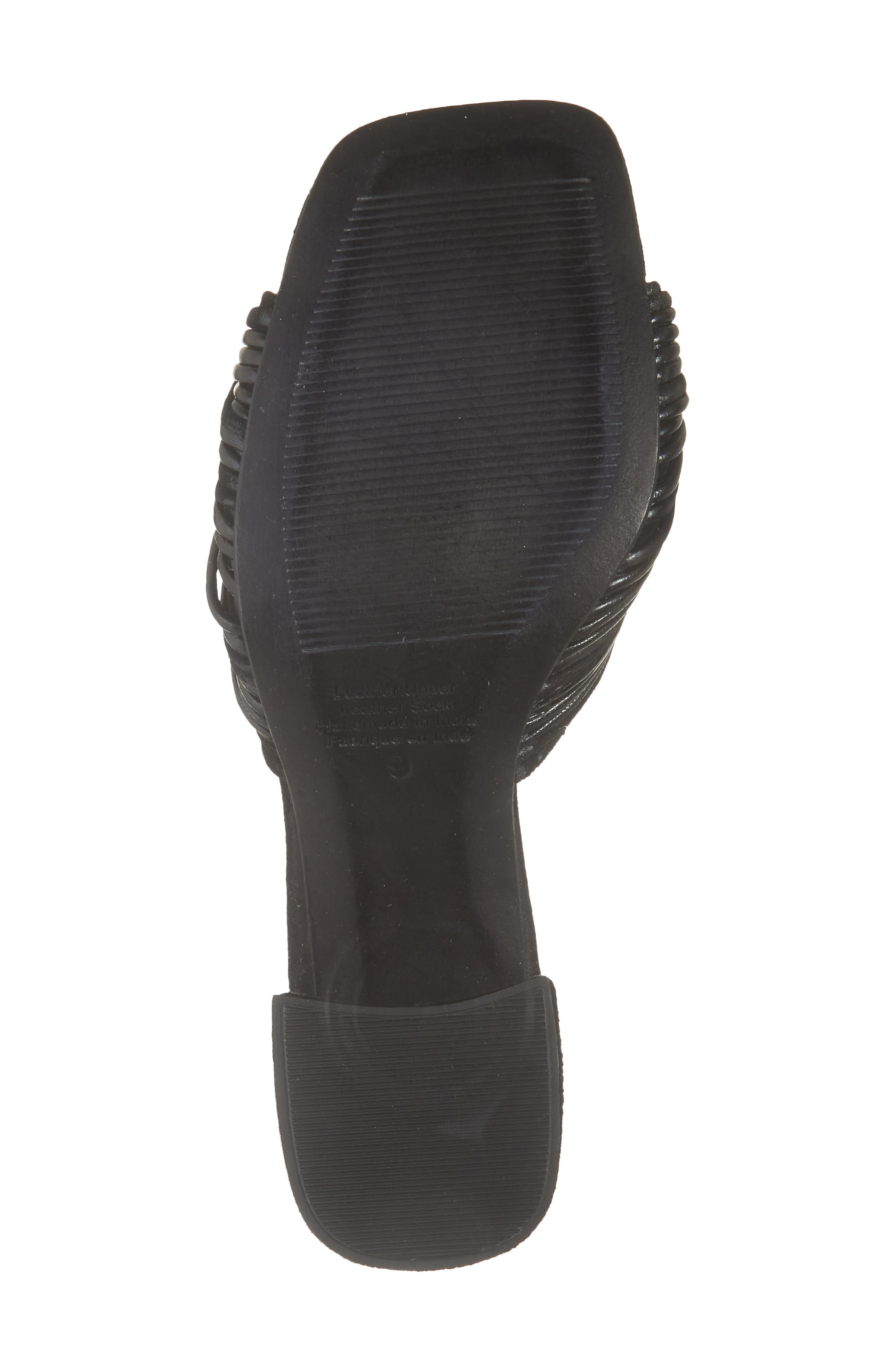 Jeffrey Campbell Melonger Slide Sandal, Alternate, color, Black Suede Combo