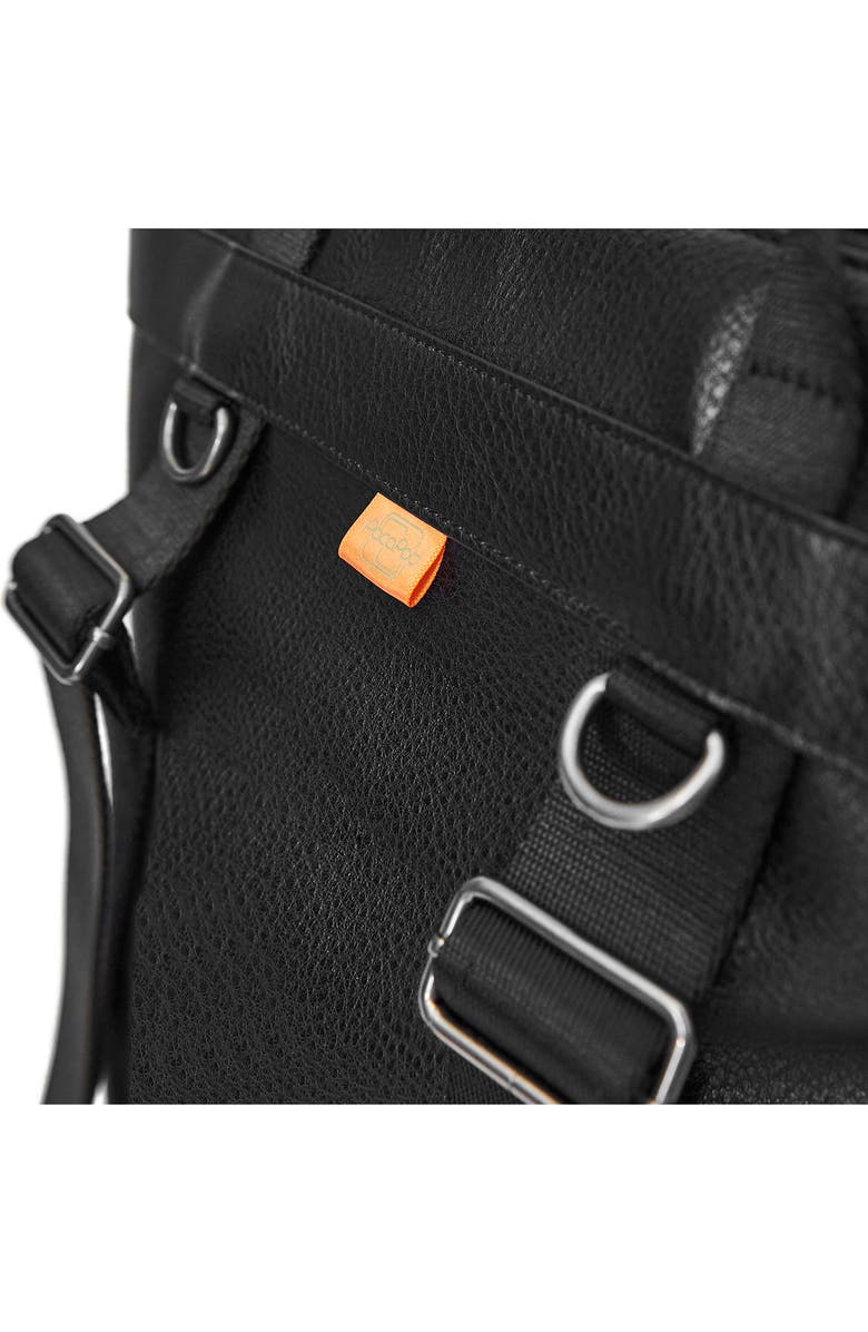 PacaPod Saunton Faux Leather Convertible Diaper Backpack, Alternate, color,
