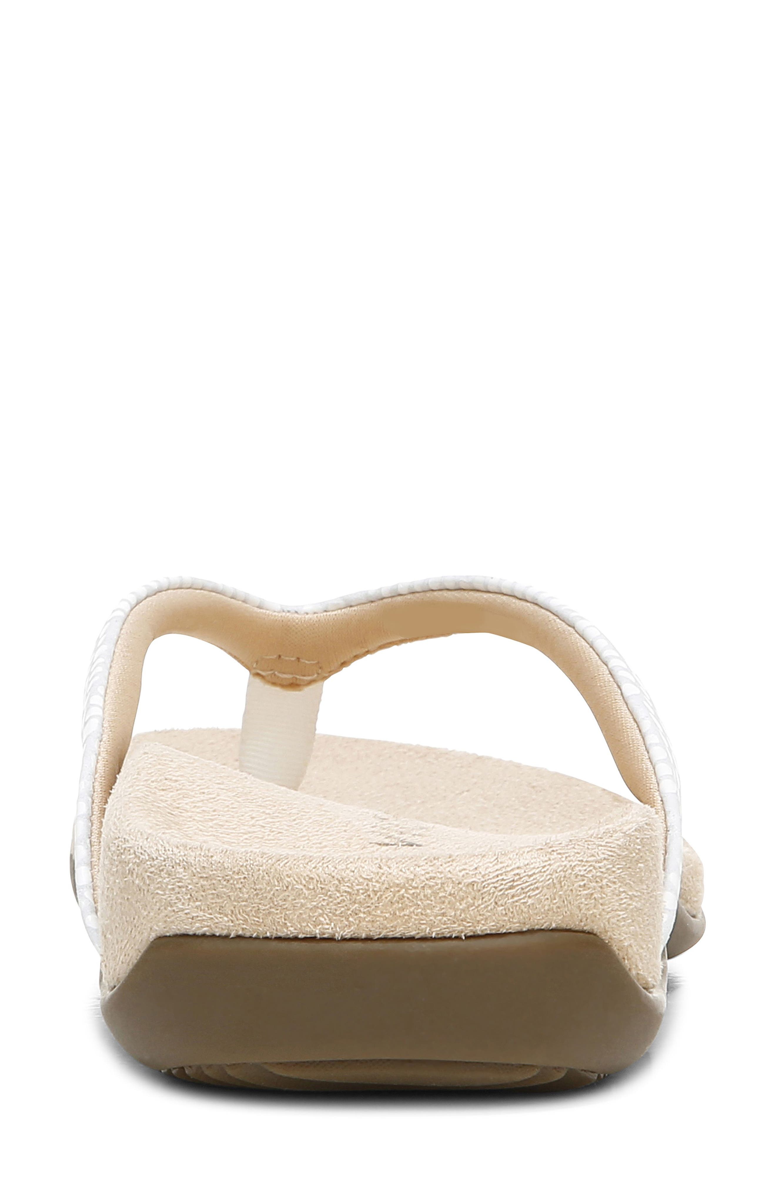 Dillon Flip Flop, Alternate, color, WHITE