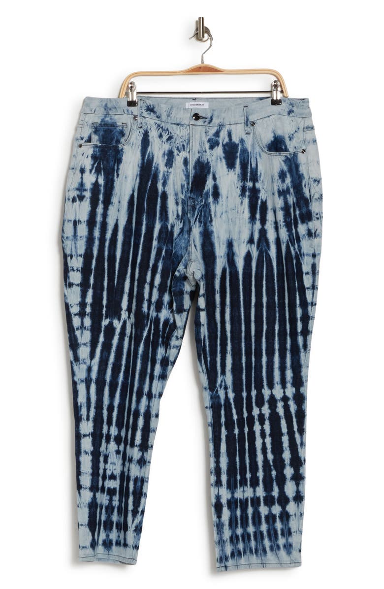Good American Good Vintage Shibori Jeans, Alternate, color,