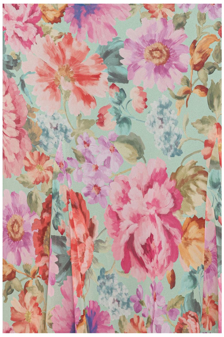 Yovana Floral Maxi Dress, Alternate, color, OPAL BLOOM