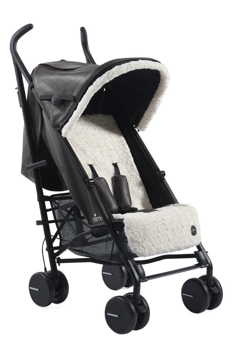 mima Sun Duck High Pile Fleece Visor & Seat Liner Fabric Fashion Kit for Bo Stroller, Main, color, 