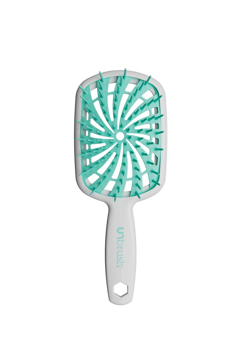 Plus Detangling Brush, Main, color, Mint Green