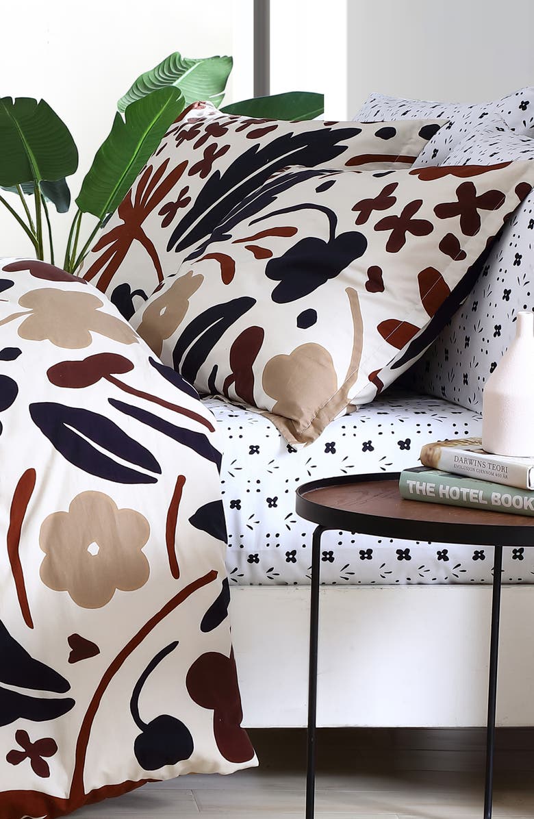 Marimekko Suvi Duvet Cover & Sham Set, Alternate, color,