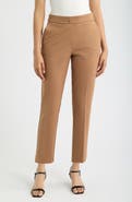AK ANNE KLEIN Pull-On Straight Leg Pants