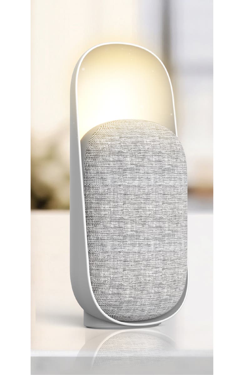 Sealy Fabric Night Light Sound Machine, Alternate, color, White