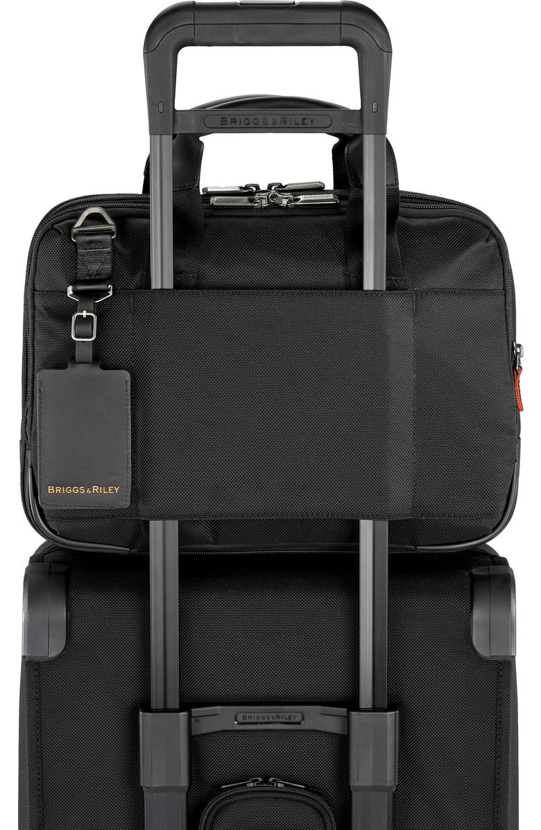 Briggs & Riley @work Small Expandable Ballistic Nylon Laptop Briefcase with RFID Pocket, Alternate, color,