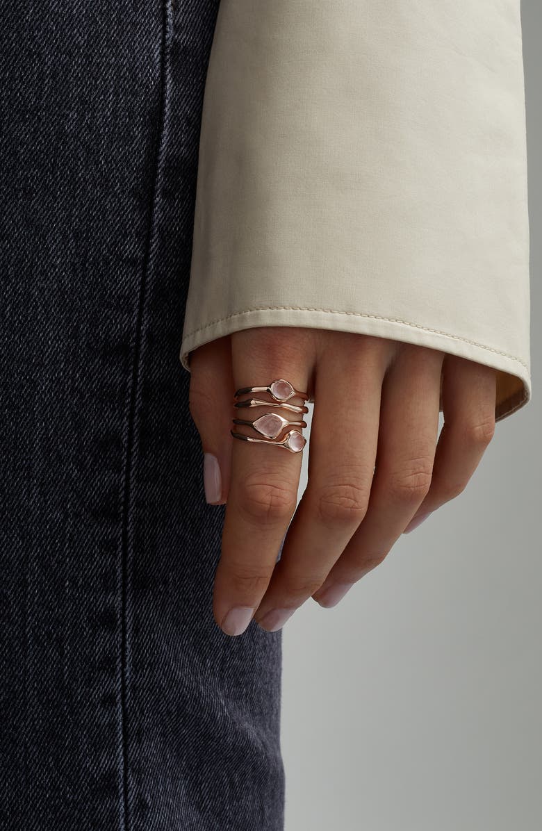 Monica Vinader Siren Cluster Cocktail Ring, Alternate, color,