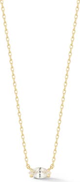 GLAZE JEWELRY Marquise Cubic Zirconia Pendant Necklace