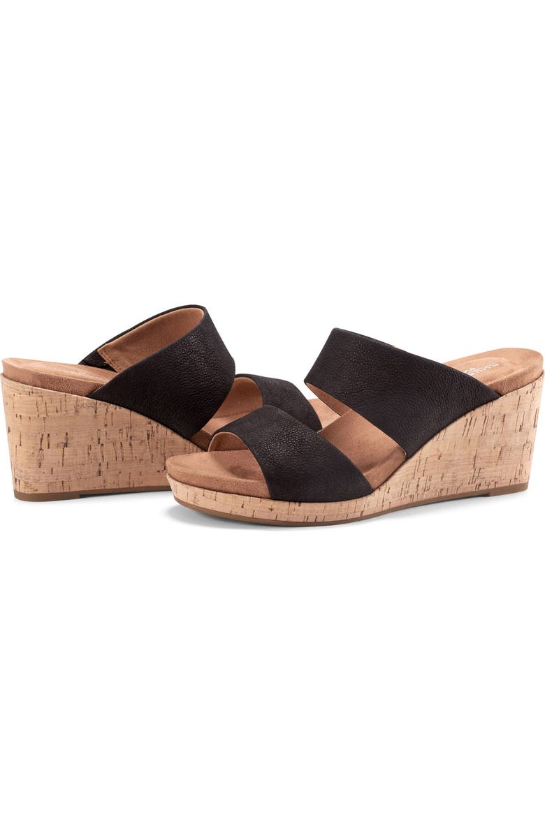 Rockport Briah II Platform Wedge Sandal, Alternate, color, Black