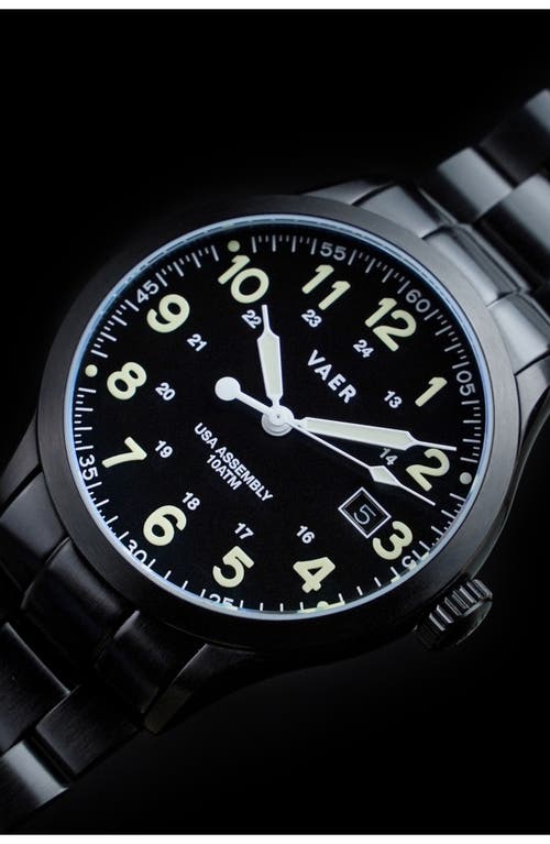 VAER VAER C5 TACTICAL FIELD BRACELET WATCH, 40MM 