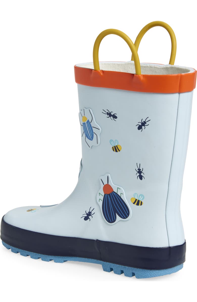 Tucker + Tate Kids' Rainey Rain Boot, Alternate, color, Blue Multi