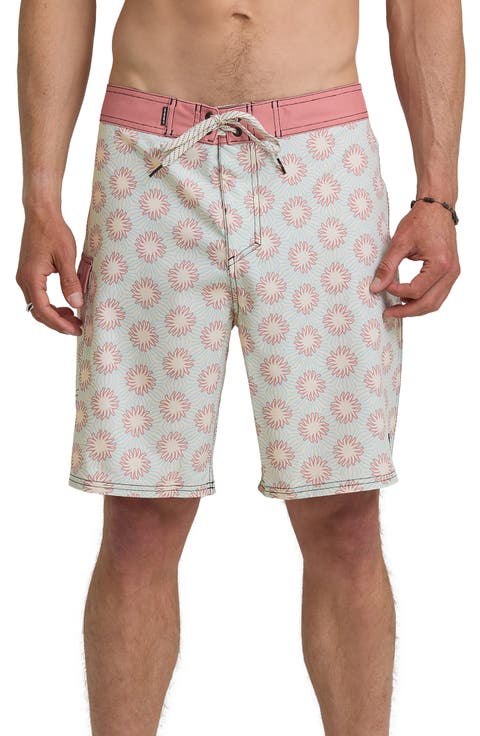 Ocean Mayhem Floral 19" Board Shorts