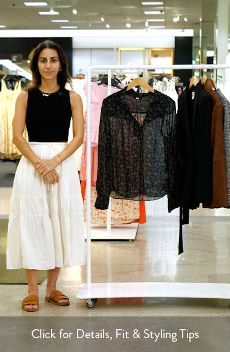 Gardener Floral Button-Up Shirt, sales video thumbnail