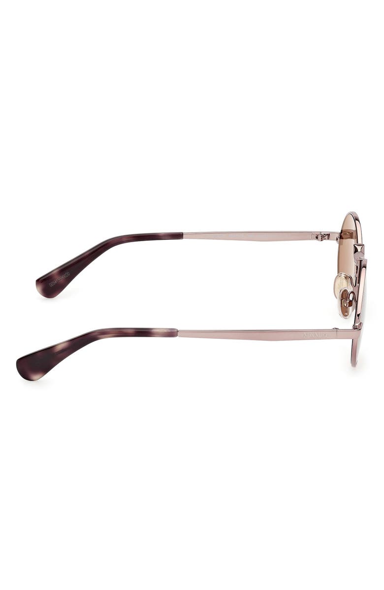 Max Mara 48mm Small Round Sunglasses, Alternate, color,