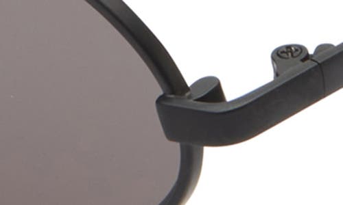 Le Specs Love Train 51mm Oval Sunglasses In Black