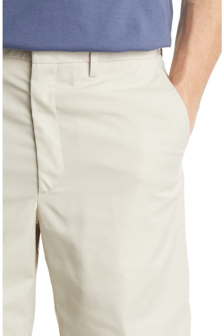 Prime Pleated Poplin Shorts, Alternate, color, LIGHT TAN