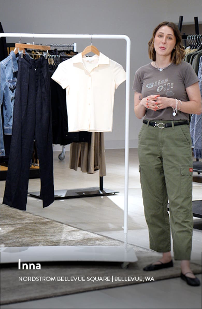 Short Sleeve Button-Up Shirt, sales video thumbnail