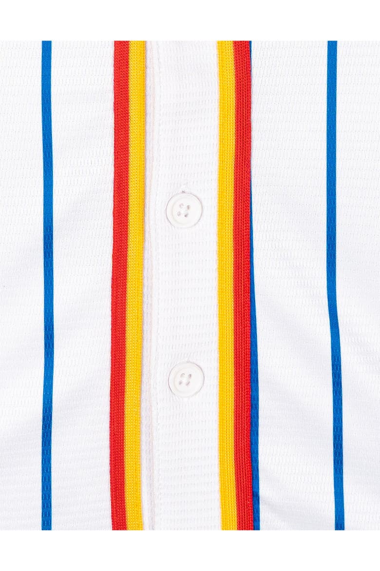 Justice League Superman Baseball Jersey, Alternate, color, Superman Blue White