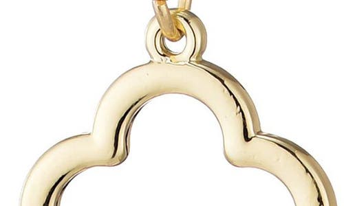 Adornia Crystal Clover Pendant Necklace