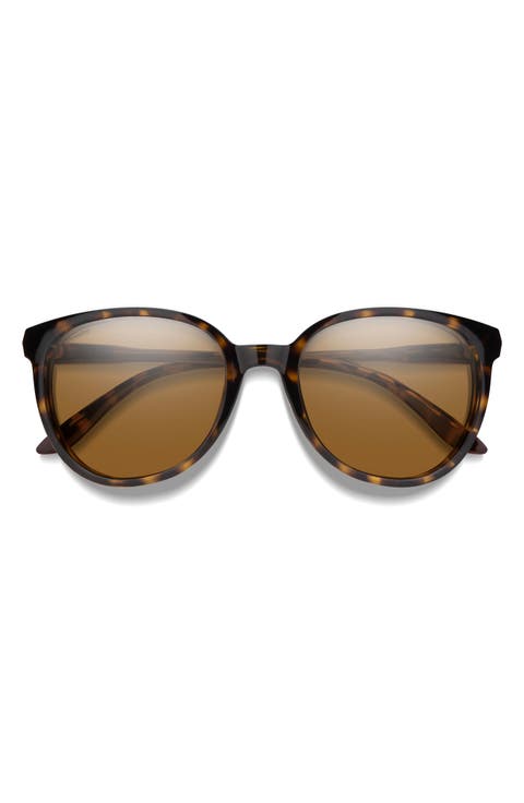 Cheetah 54mm Polarized Round Sunglasses