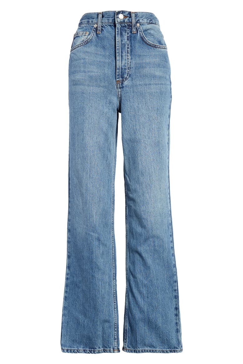 Kort High Waist Wide Leg Jeans, Alternate, color, MEDIUM BLUE