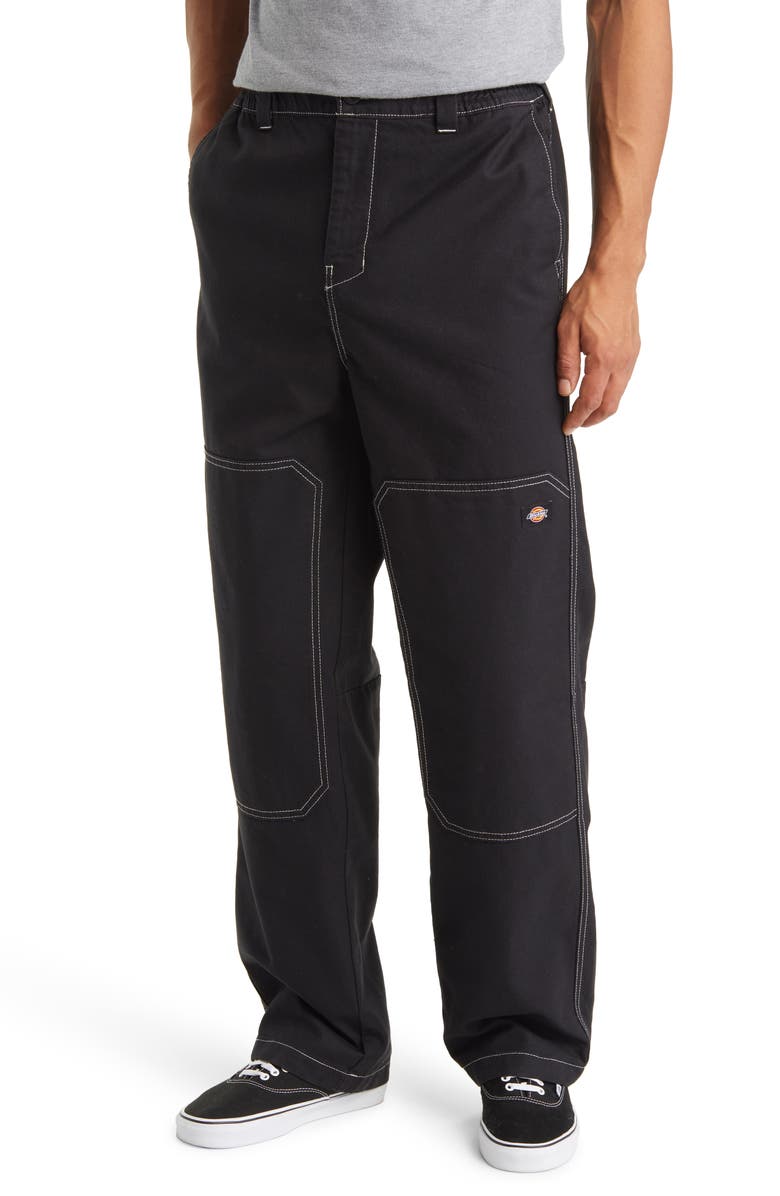 Dickies Florala Cotton Twill Pants, Main, color, 